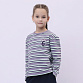 YWDU280-2 Lifestyle Crew Neck Sweatshirt Turbidity Purple Stripes