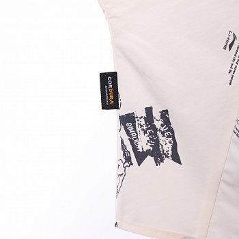 ASHV182-1 Рубашка Cross белый / черный
