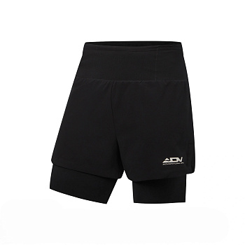 AKSW303-1 Брюки спортивные Trail Running черный