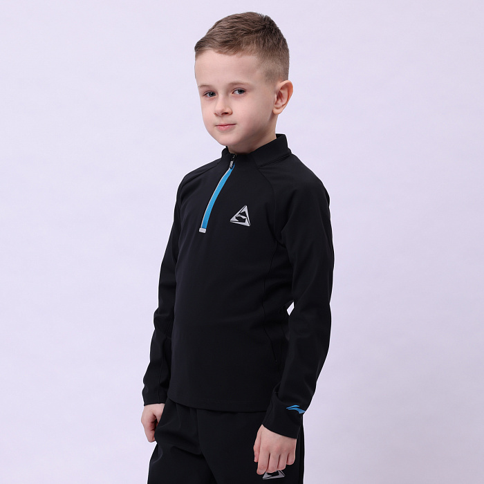 YWYU011-4 Professional Sports Knit Sports Coat Black