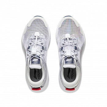 YKCU068-7 LIFESTYLE YOUTH CASUAL SHOES Standard White/Harbor Mist /Vintage Indig