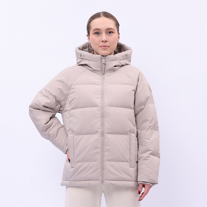 AYMU108-5 Пуховик Essentials серый