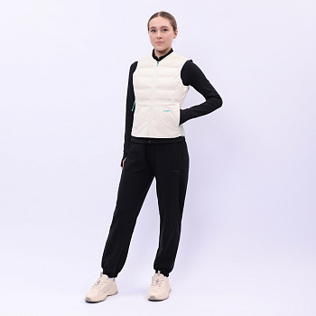 AYMU036-2 Пуховой жилет Jogging жёлтый