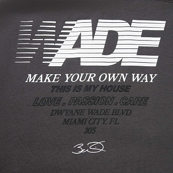 AWDW017-1 Толстовка Wade Lifestyle черный