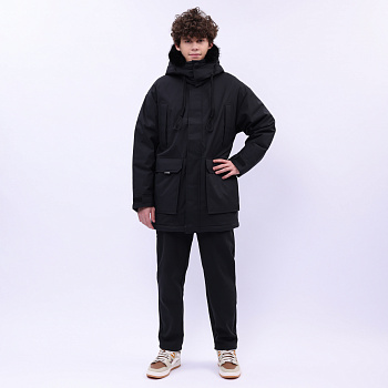AYMU361-1 Пуховик Urban Sports чёрный