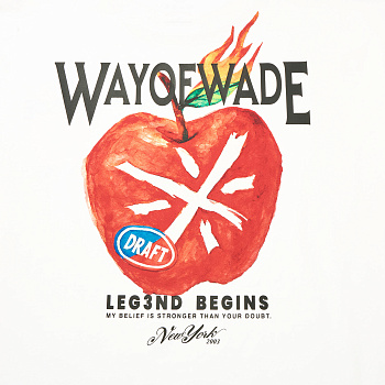 AHSW139-1 Футболка Wade белый