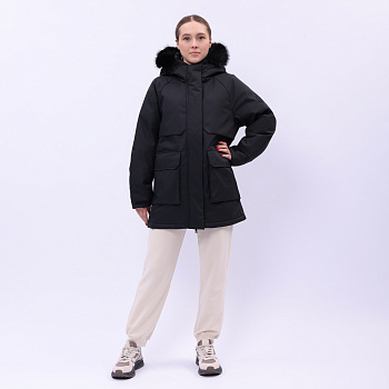 AYMU190-3 Пуховик Urban Sports чёрный