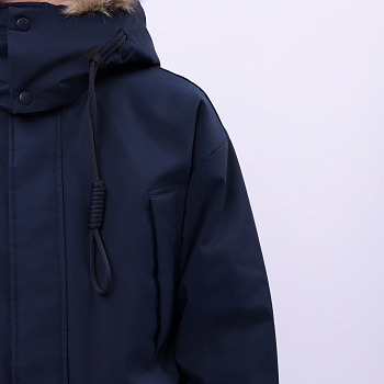 AYMU361-3 Пуховик Urban Sports синий