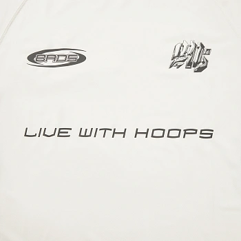 ATSW129-1 Футболка Badfive Streetball белый
