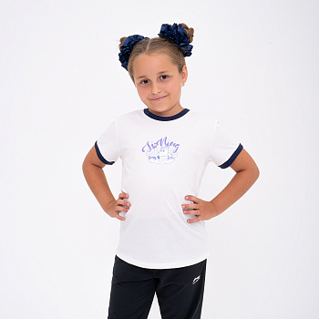 YHSU118-1 Футболка Kids молочная