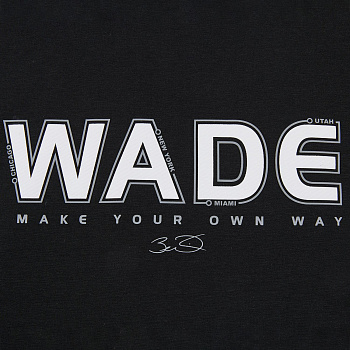 AHSW143-3 Футболка Wade черный