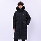 AYMU177-1 Длинный пуховик Urban Sports чёрный