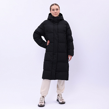 AYMU110-2 Длинный пуховик Essentials чёрный