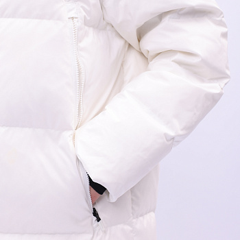 AYMU110-1 Длинный пуховик Essentials белый