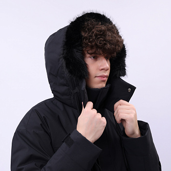 AYMU361-1 Пуховик Urban Sports чёрный