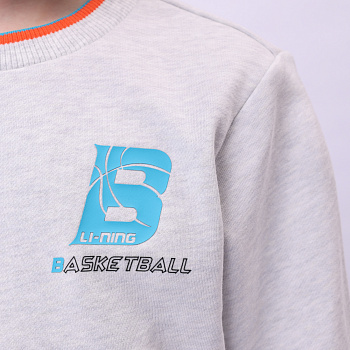 YWDU051-4 Sports Life Po Knit Top Heather Deep Antarctic Grey