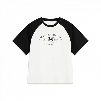 AHSV194-4 Футболка Lifestyle белый / черный