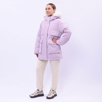 AYMU190-6 Пуховик Urban Sports фиолетовый