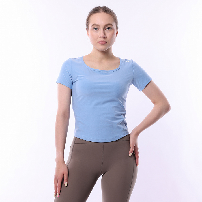 ATSV422-4 Футболка Yoga синий