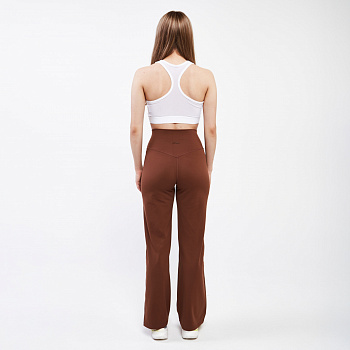 AKLU156-2 Брюки спортивные Fitness коричневые