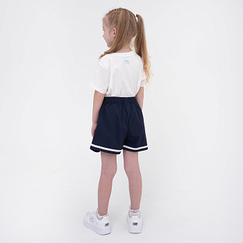 YSKU066-3 Шорты-юбка Kids синие