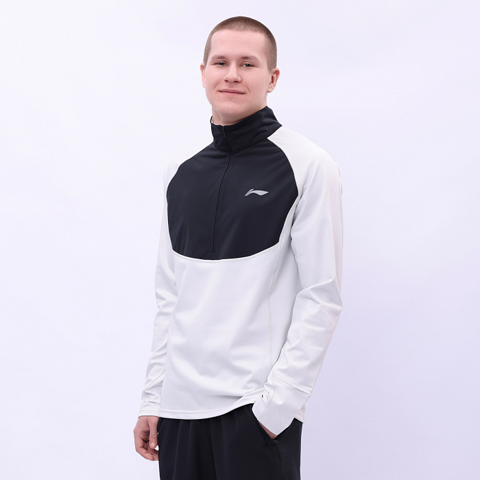 ATLV063-1 Лонгслив Jogging зелёный