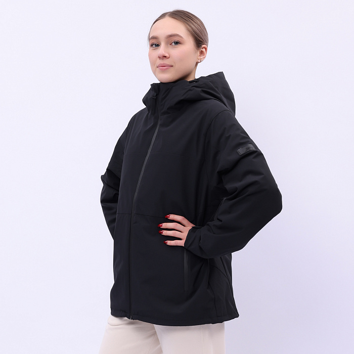 AWBU026-5 Пуховик + ветровка (3 в 1) Essentials чёрный