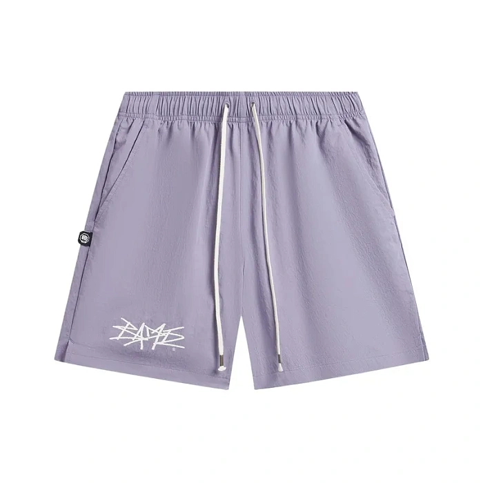 AKSW109-5 Шорты Badfive Culture фиолетовый