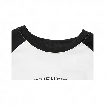 AHSV194-4 Футболка Lifestyle белый / черный