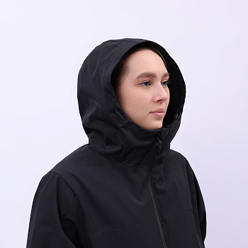 AWBU026-5 Пуховик + ветровка (3 в 1) Essentials чёрный