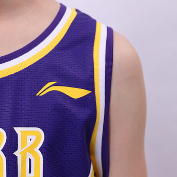 YATU005-4 Basketball Race Set New Lakers Purple