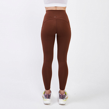 AULU066-4 Брюки спортивные Fitness коричневые