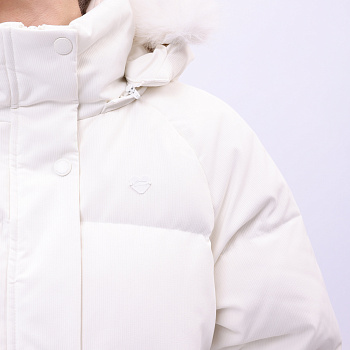 AYMU192-1 Длинный пуховик Urban Sports белый